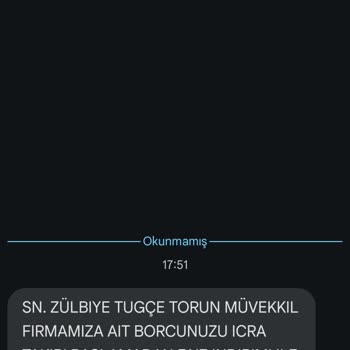 Hukuk Bürosu Tarafından Haksız İcra Mesajları