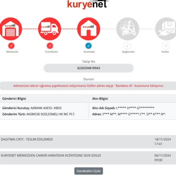 Kredi Kartım 25 Gündür Teslim Edilmiyor: Kuryenet Mağduriyeti