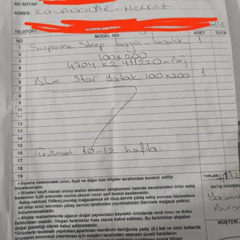 Enza Home Teslimat Sorunları Ve Müşteri Hizmetleri Deneyimi