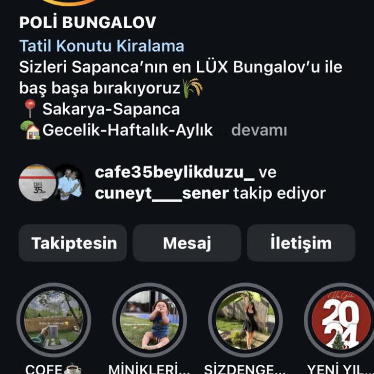 Poli Bungalov Sapanca Şikayeti!