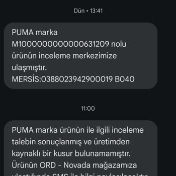 Puma Ayakkabının 3 Haftada Aşınması Ve Mağaza Yanıtı