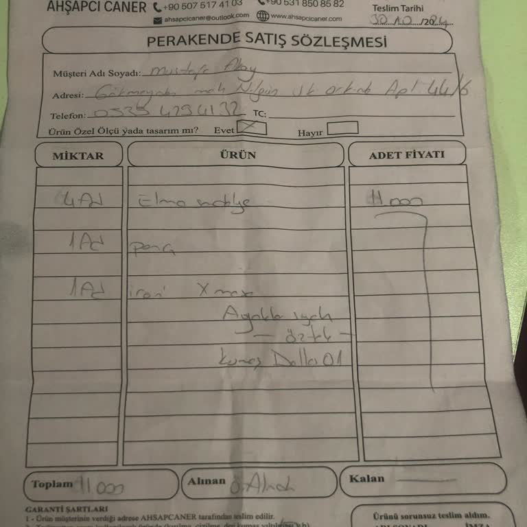 Eksik Ürün Teslimatı Ve İletişim Sorunu