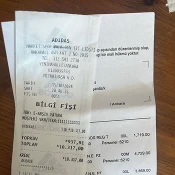 Ankamall Adidas Mağazasında Kampanya Dışı Kalan Ürün Değişim Sorunu