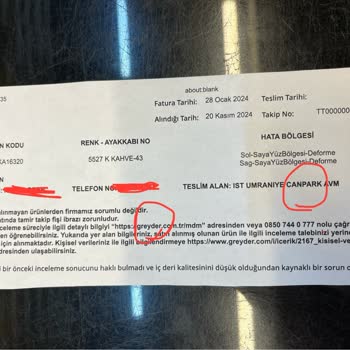 Kalitesiz Ayakkabı Ve Müşteri Hizmetleri Sorunu