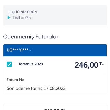 Tivibu Go Aboneliği Olmayan Kullanıcıya Fatura Şoku Ve Müşteri Hizmetleri Sorunu