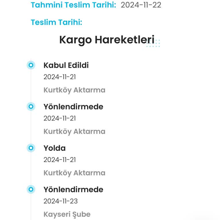 Kargoist Yanlış Yönlendirilen Kargo Ve İletişim Sorunları!