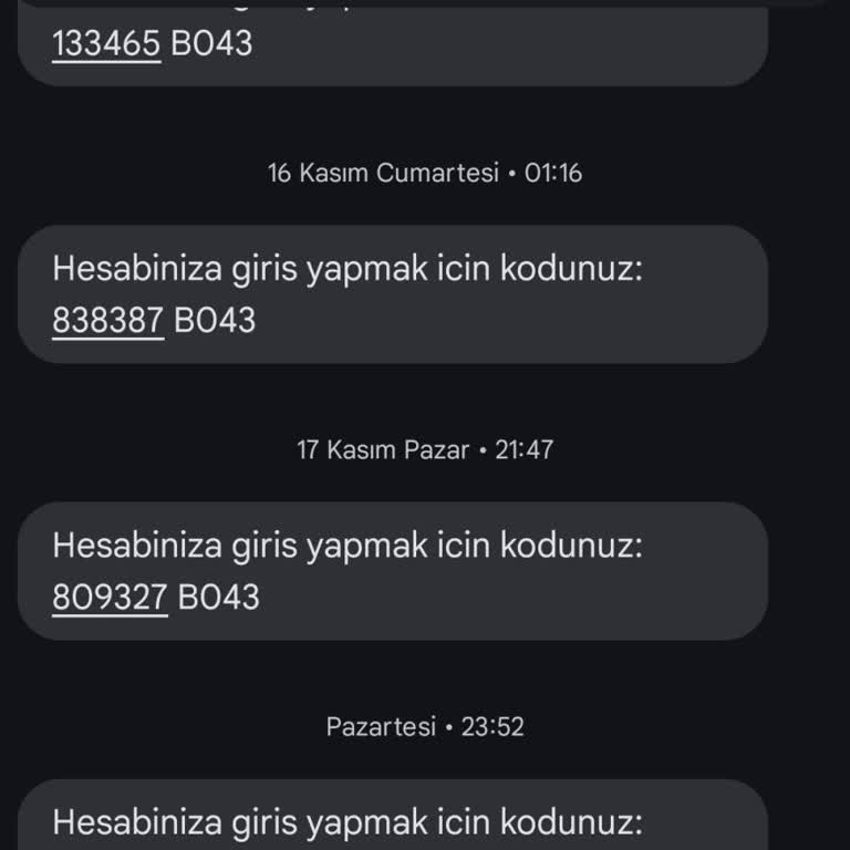 Alotell'den Gelen Mesajlar Hakkında Bilgi Talebi