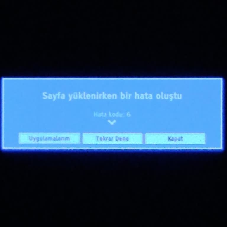 Beko TV Uygulama Merkezi Erişim Sorunu Ve Hata Kodu:6