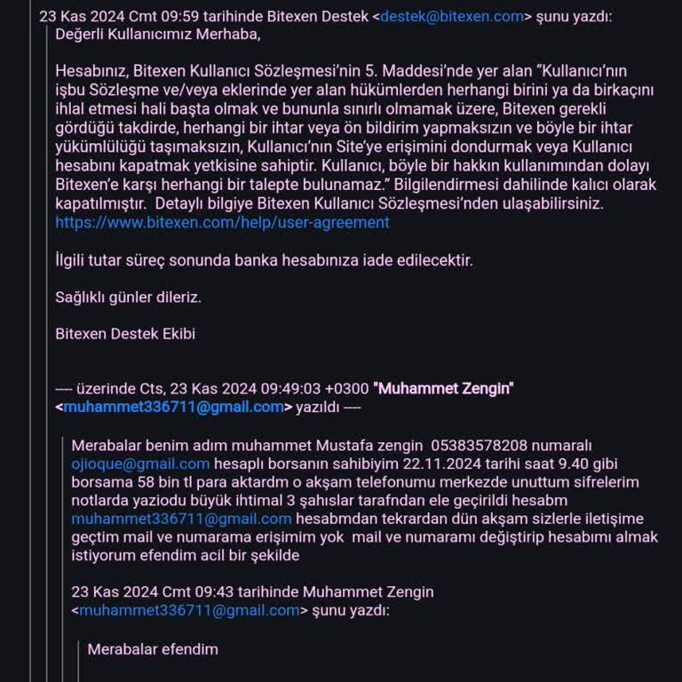 Borsa Hesabımda Alıkonulan Para Sorunu