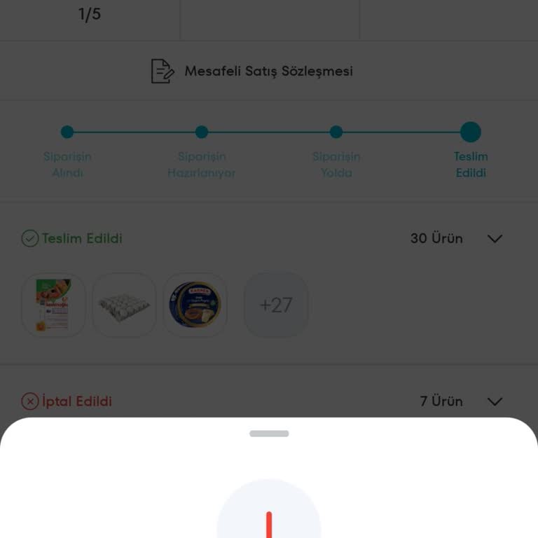A101 Kapıda Siparişimde Eksik Ürünler Ve Fatura Sorunu