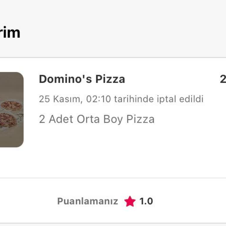 Sipariş Gelmedi, Mağdur Oldum!