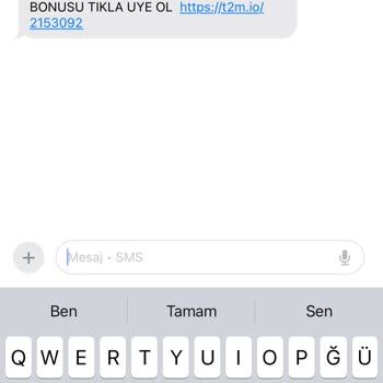 İstenmeyen SMS'lerden Bıktım!