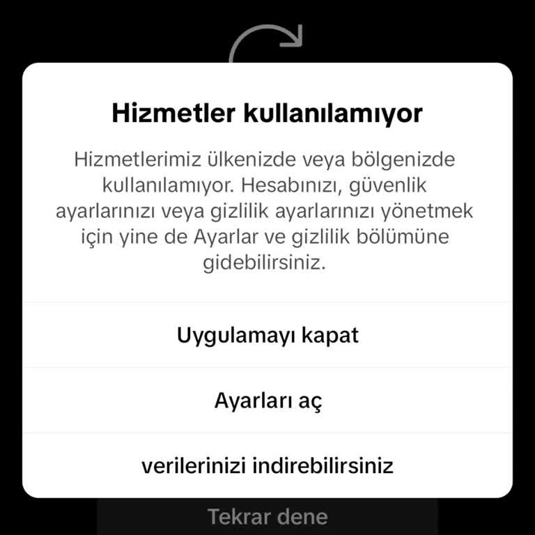 TikTok Hesabına Erişim Sorunu