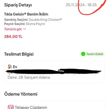 Sipariş Teslimatında Yaşanan Gecikme Ve İletişim Sorunları