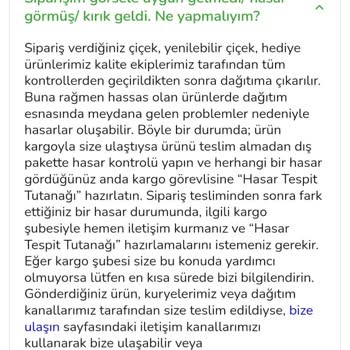 Kırık Gelen Hediye Ve Sorumluluk Sorunu