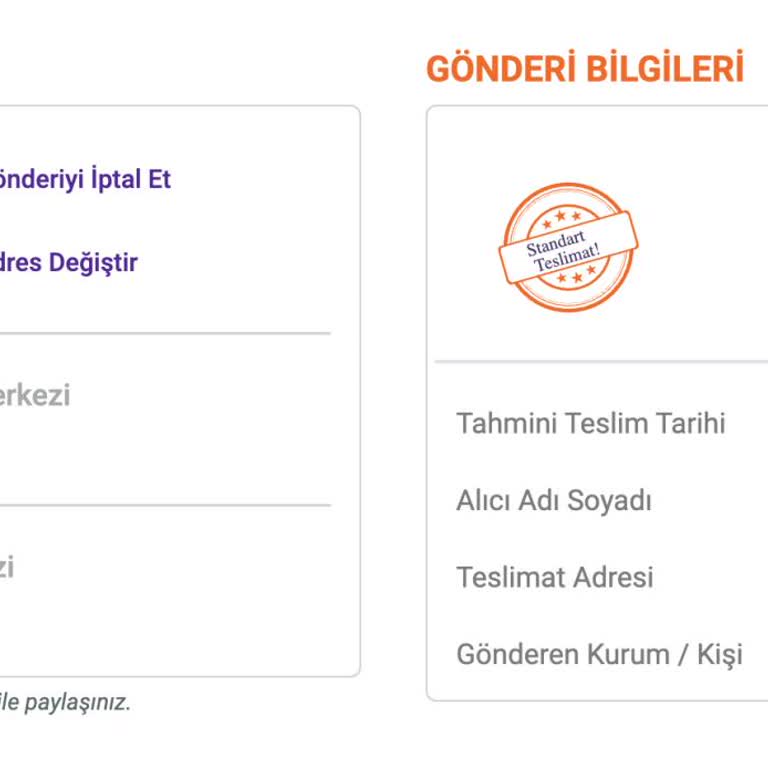 Teslim Edilmeyen Kargo Ve Bilgi Paylaşım Sorunu