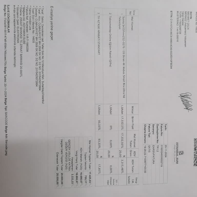 Yanıltıcı Bilgilerle Fahiş Fiyat: İstanbul AVM'de Sunny TV Sorunu