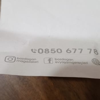 Sıfır Ürün Teslimatında Kırık Ve Lekeli Parçalar