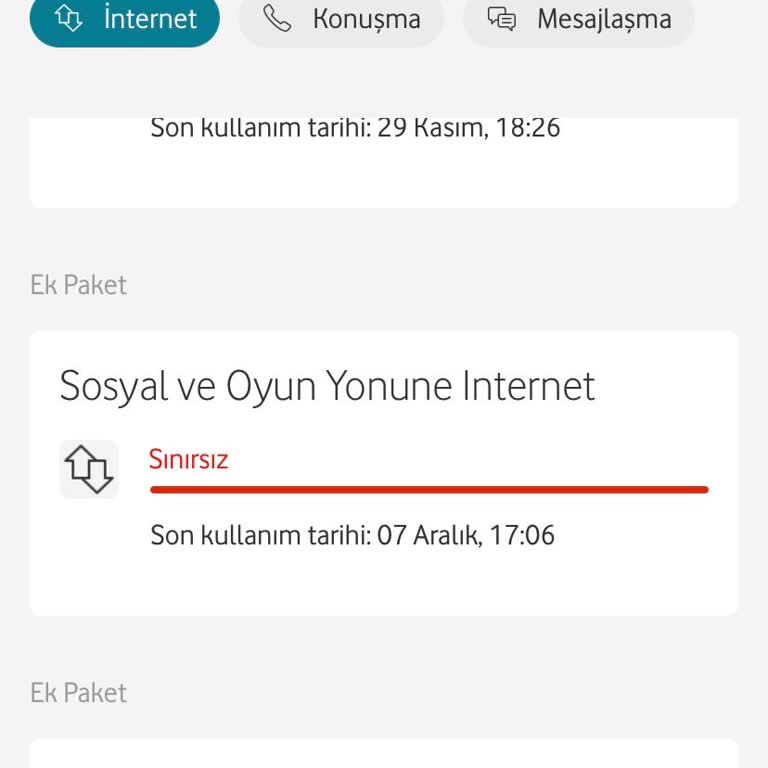 FreeZone Paket Sorunu: Kullanamadığım İnternet Hizmeti