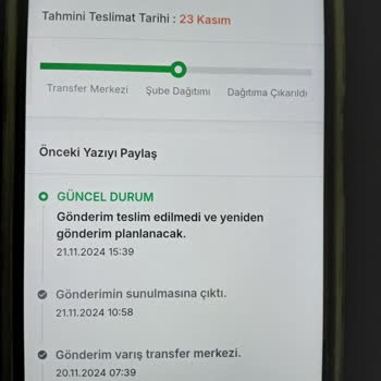 Sürat Kargo Ümraniye Atakent Şubesi: Sürekli Teslimat Sorunları Ve Yanıltıcı Bilgilendirme
