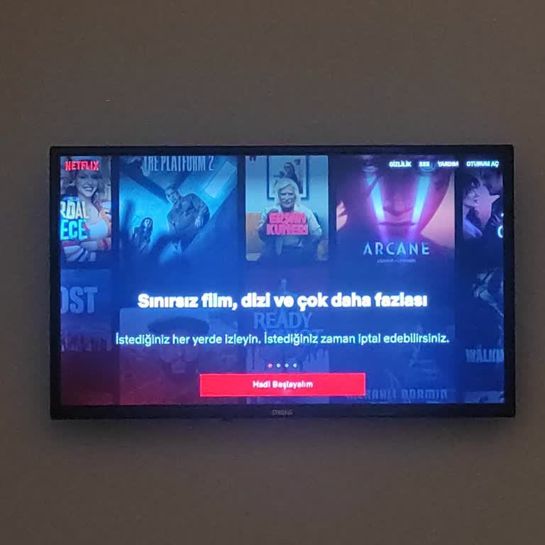 Strong Televizyon Netflix Uygulamasında Kumanda Sorunu