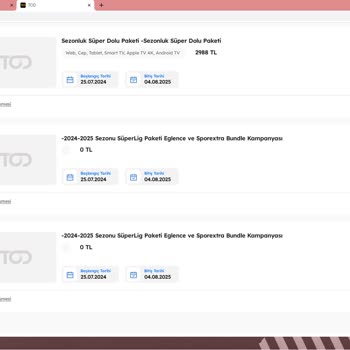 Digiturk Aboneliği: Ödenen Hizmetin Sunulmaması Ve Müşteri Desteği Eksikliği