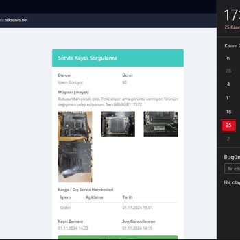 Teknik Servis Sürecinde Yaşanan Aksaklıklar