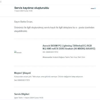 Teknik Servis Sürecinde Yaşanan Aksaklıklar