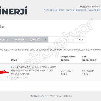 Teknik Servis Süreci Ve İletişim Sorunları