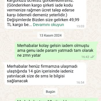 İade Sürecinde Mağduriyet Yaşıyorum