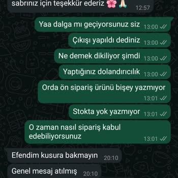 Yanıltıcı Bilgi Ve Kötü Müşteri Hizmeti