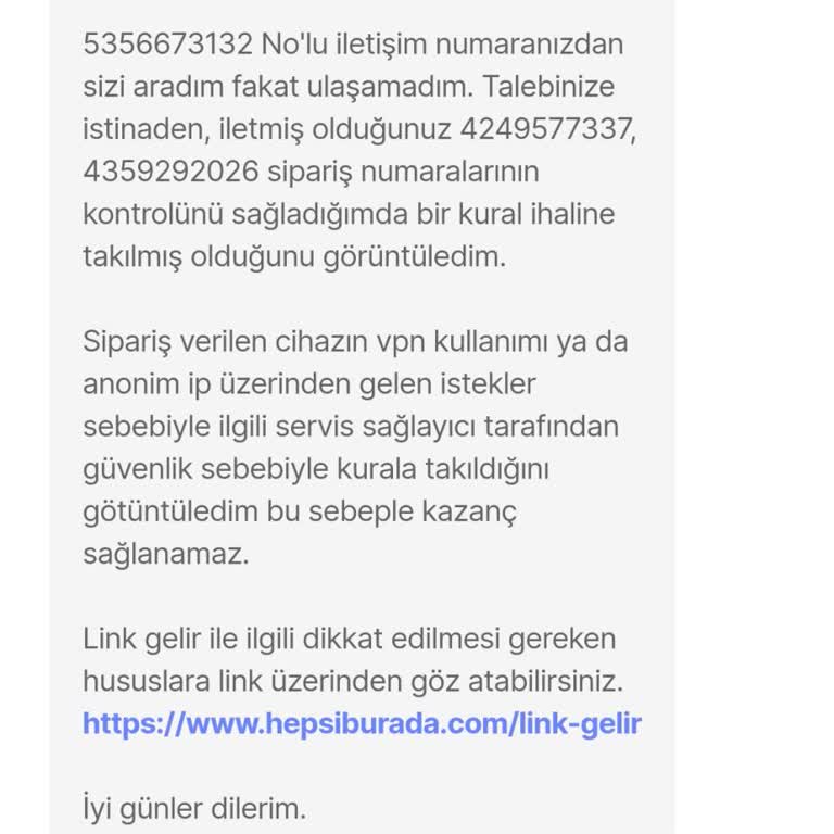 Hepsiburada'da VPN Mağduriyeti
