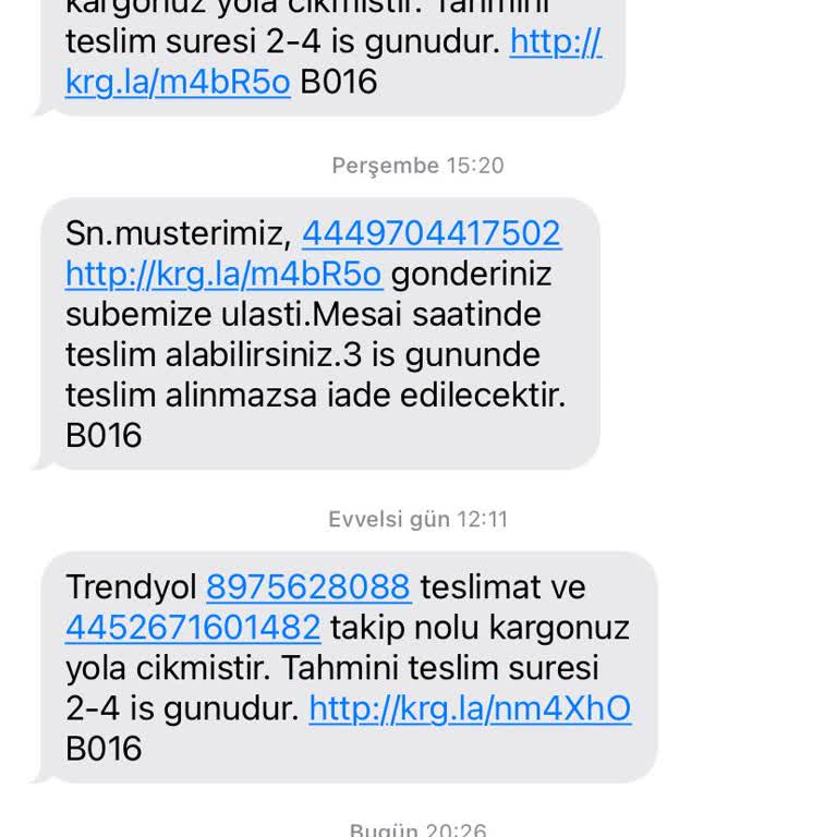 Aras Kargo'nun Teslimat Sorunları