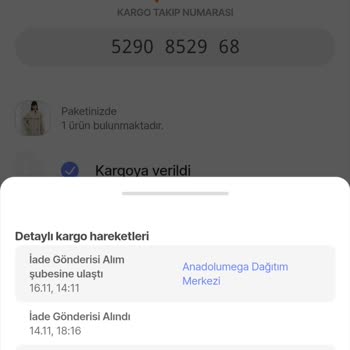 Kayıp Sipariş Ve Sorumsuz Dağıtım Merkezi
