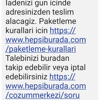 Hepsijet Kargo İade Sorunu Ve Yanıltıcı Mesajlar