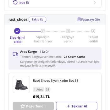 Sipariş Verdim Ama Ürün Hala Kargoya Verilmedi