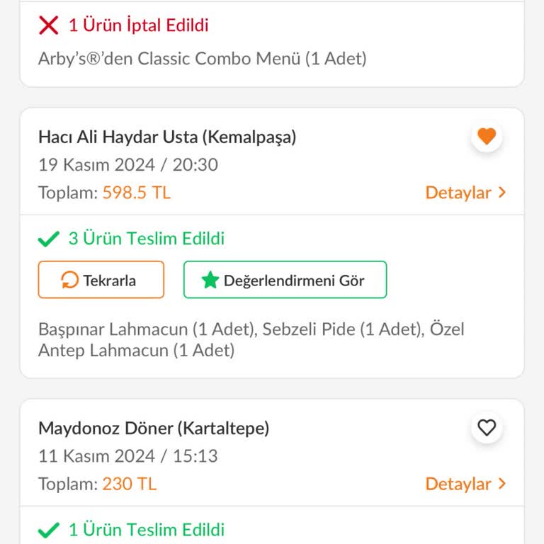 Trendyol Yemek Teslimatında Adres Sorunu Ve İlgisizlik
