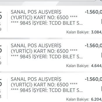 TCDD İki Kez Para Çekti, İade Yapmıyor!