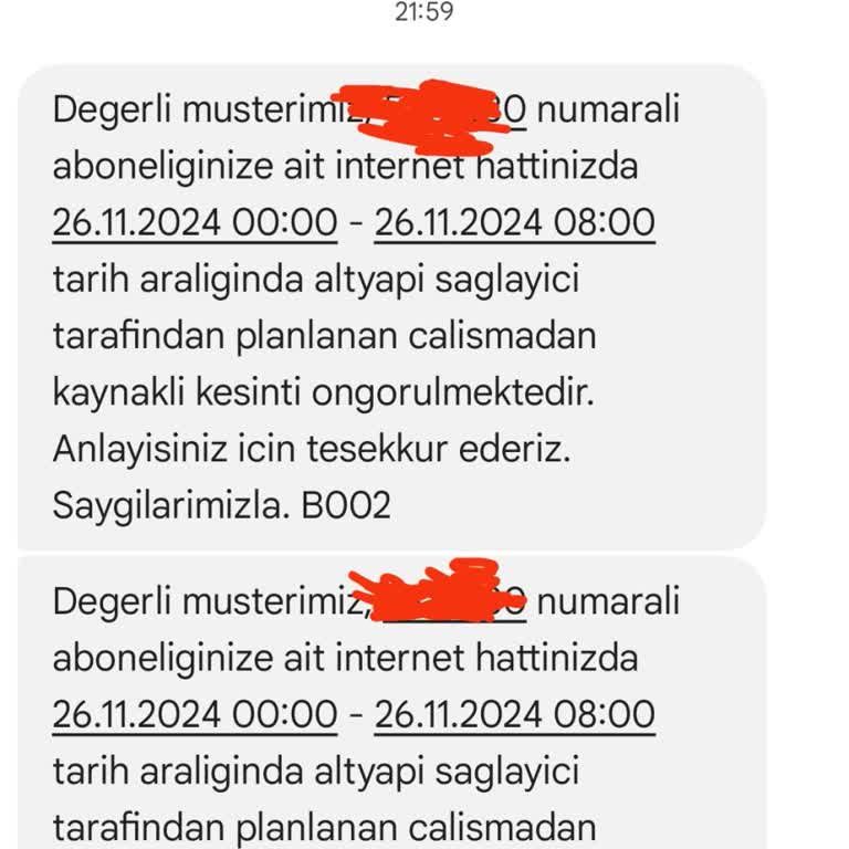 Planlı Kesinti Ve Adaletsiz Fatura Uygulamaları
