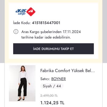 Boyner İade Sürecinde Yaşanan Sorunlar
