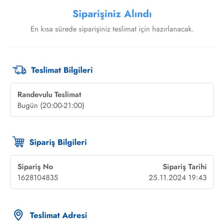 Teslimat Sorunu Ve Müşteri Hizmetleri Fiyaskosu