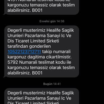 Kayıp Sipariş Ve Ulaşılamayan Kargo Şubesi