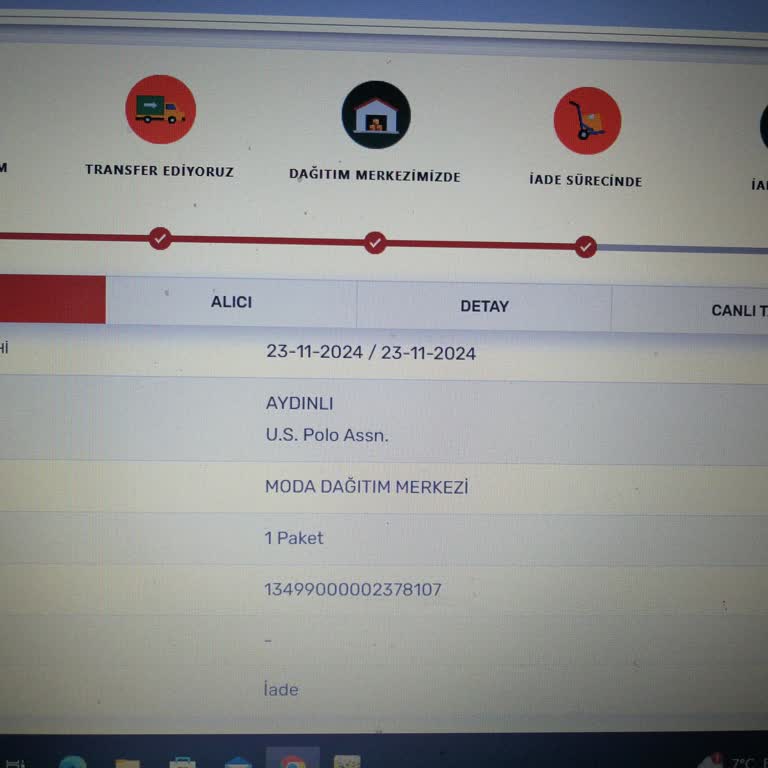 Teslim Edilmeyen Kargo Ve İletişim Sorunu