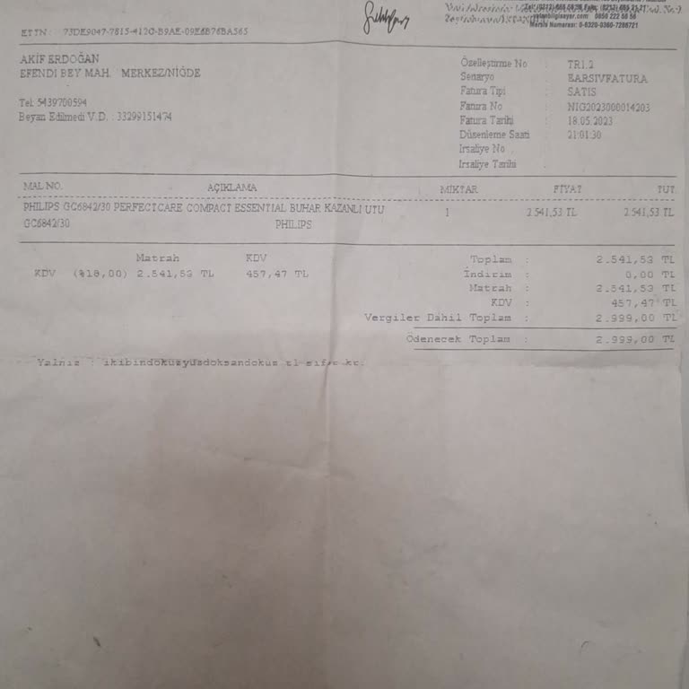 Philips Ütü Buhar Sorunu Ve Yanıltıcı Ürün Bilgisi