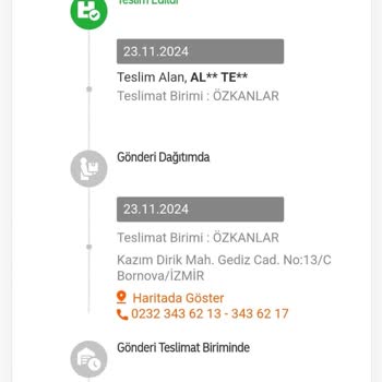 Kargom Başkasına Teslim Edildi, Bilgi Alamıyorum