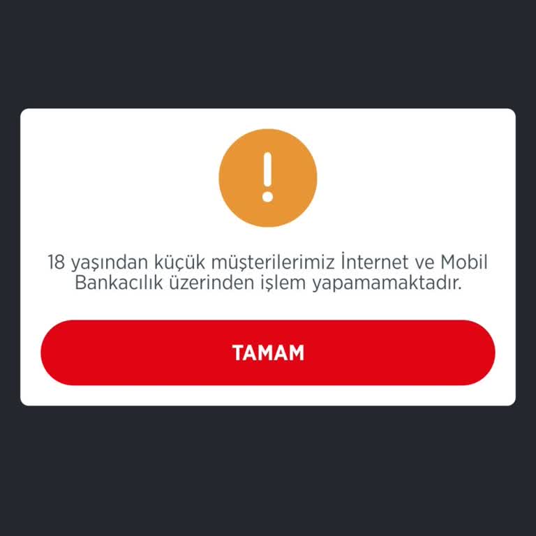 18 Yaş Altı Kart Kullanımında Kısıtlamalar Sorunu