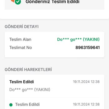 Yanlış Teslimat Ve Ücret Talebi
