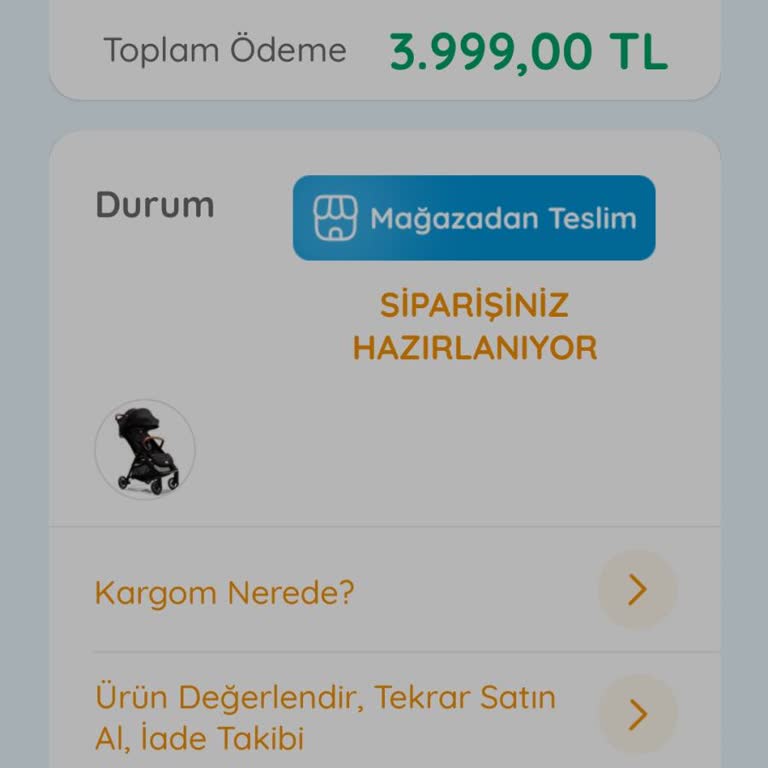 Ebebek Uygulamasında Geciken Kargo Ve Yetersiz Müşteri Hizmetleri