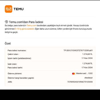 İade Sürecinde Yaşanan Sorunlar