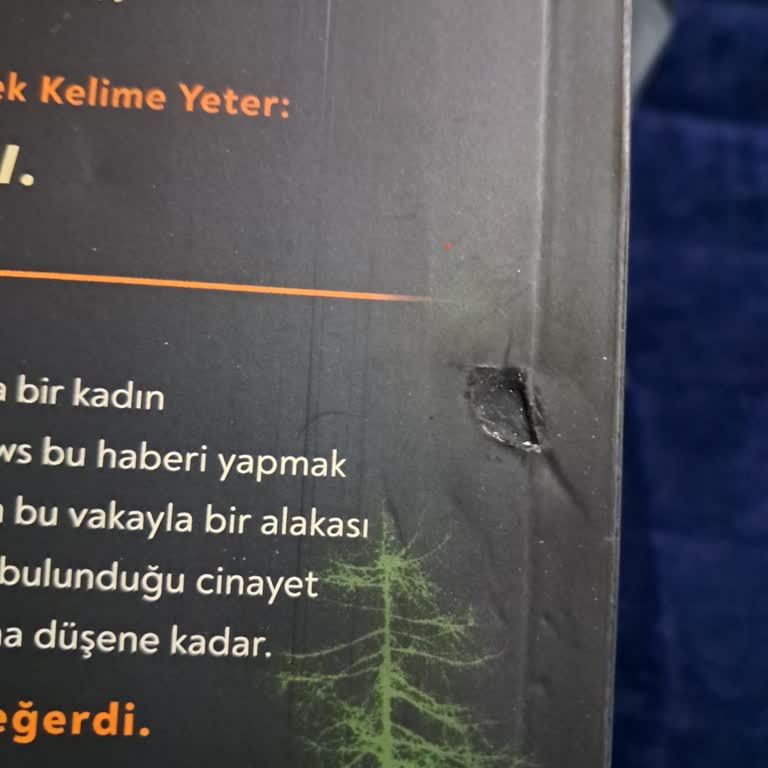 Hasarlı Kitap Ve Çözüm Bekleyen Şikayet